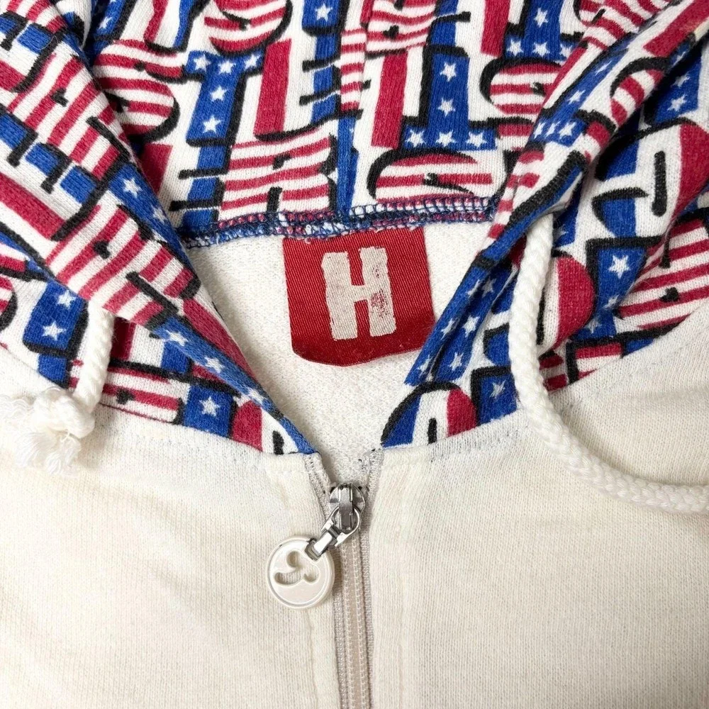 Hysteric Glamour americana zip up hoodie